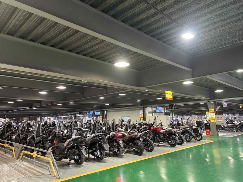 Chongqing Qiyuan Motorcycle Co., Ltd linha de produção do fabricante
