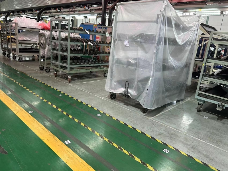 Chongqing Qiyuan Motorcycle Co., Ltd linha de produção do fabricante