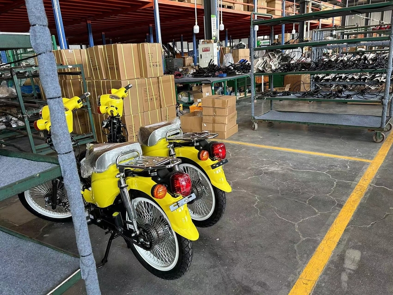 Chongqing Qiyuan Motorcycle Co., Ltd linha de produção do fabricante