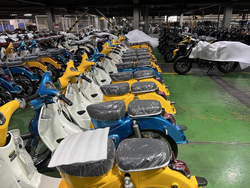 Chongqing Qiyuan Motorcycle Co., Ltd linha de produção do fabricante