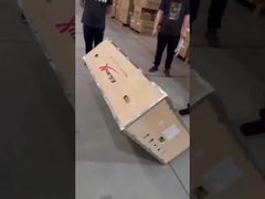 A embalagem durável prova que a caixa de madeira da motocicleta pode ser virada sem qualquer dano