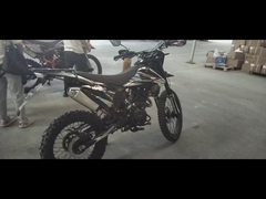 125cc 4 tempos Enduro Sport Motocicleta Suspensão traseira 150cc Dual Sport Duplo Disco Freio Mono